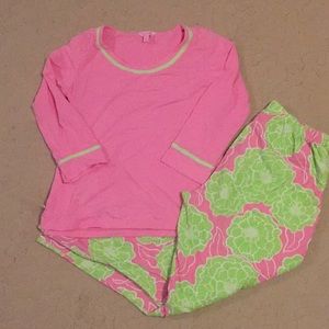 Lilly Pulitzer pajama set szL